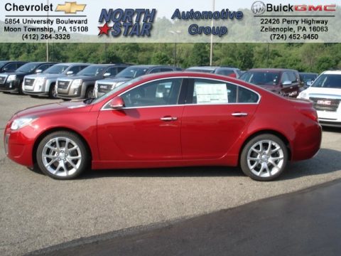 Crystal Red Tintcoat Buick Regal GS.  Click to enlarge.