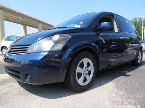 Majestic Blue Metallic Nissan Quest 3.5.  Click to enlarge.