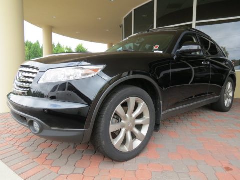 Black Obsidian Infiniti FX 35.  Click to enlarge.