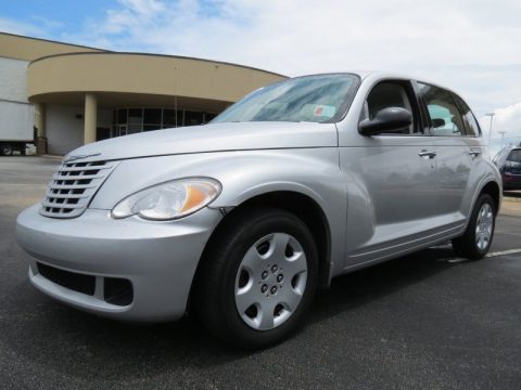 Bright Silver Metallic Chrysler PT Cruiser LX.  Click to enlarge.