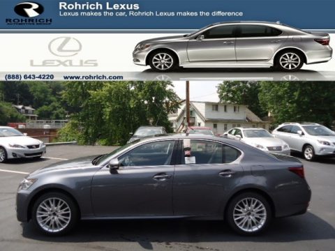 Nebula Gray Pearl Lexus GS 350 AWD.  Click to enlarge.