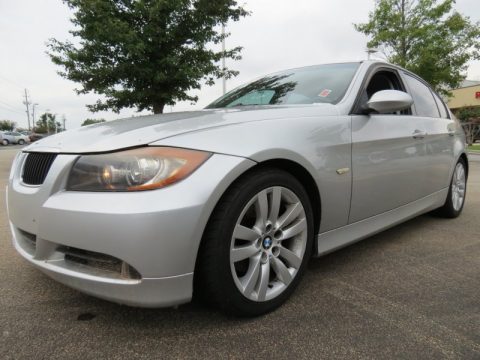 Titanium Silver Metallic BMW 3 Series 325i Sedan.  Click to enlarge.