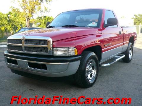 Flame Red Dodge Ram 1500 Regular Cab.  Click to enlarge.