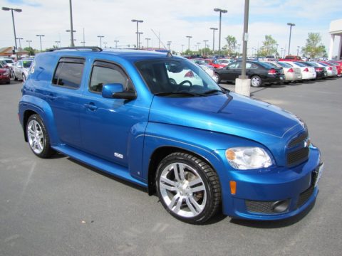 Blue Flash Metallic Chevrolet HHR SS.  Click to enlarge.