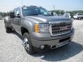 Front 3/4 View of 2013 GMC Sierra 3500HD Denali Crew Cab 4x4 Dually #2