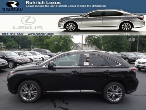 Stargazer Black Lexus RX 350 AWD.  Click to enlarge.