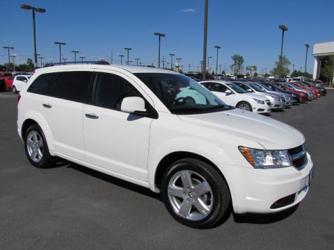 Stone White Dodge Journey R/T AWD.  Click to enlarge.