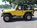  2006 Jeep Wrangler Solar Yellow #7