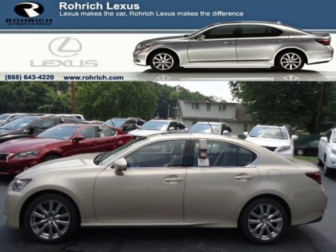 Satin Cashmere Metallic Lexus GS 350 AWD.  Click to enlarge.