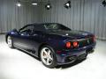2005 Ferrari 360 Spider F1 in Tour de France Blue / Beige Back Left #2 2005 Ferrari 360 Spider F1 in Tour de France Blue / Beige Back Left #2