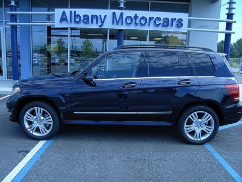 Lunar Blue Metallic Mercedes-Benz GLK 350.  Click to enlarge.