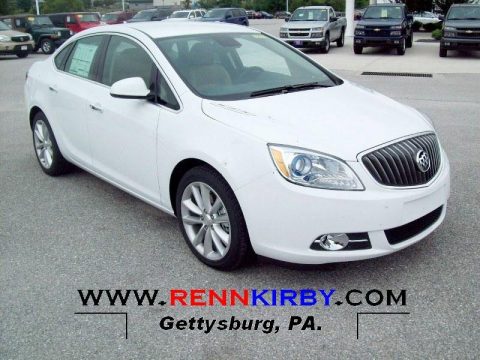 Summit White Buick Verano FWD.  Click to enlarge.