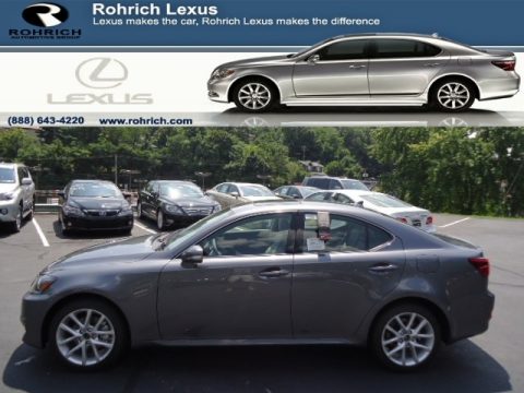 Nebula Gray Pearl Lexus IS 250 AWD.  Click to enlarge.
