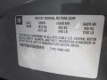 Info Tag of 2009 Cadillac XLR Platinum Roadster #17