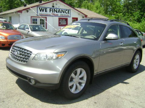 Diamond Graphite Gray Metallic Infiniti FX 35 AWD.  Click to enlarge.
