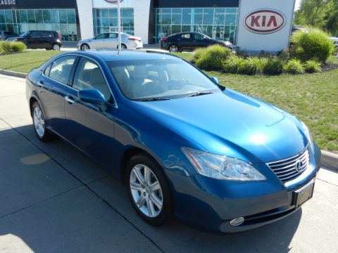 Aquamarine Blue Lexus ES 350.  Click to enlarge.