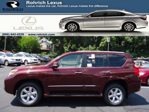 Claret Red Lexus GX 460.  Click to enlarge.