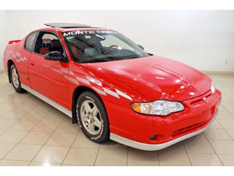 Torch Red Chevrolet Monte Carlo Limited Edition Pace Car SS.  Click to enlarge.