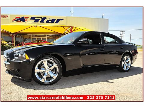 Pitch Black Dodge Charger R/T Plus.  Click to enlarge.