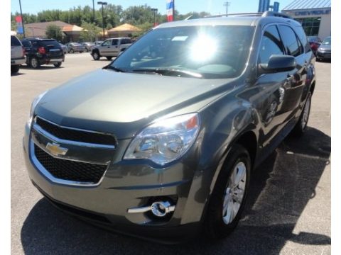 Steel Green Metallic Chevrolet Equinox LT AWD.  Click to enlarge.