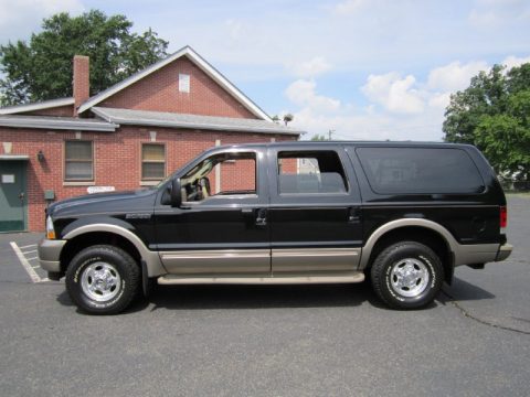 Black Ford Excursion Eddie Bauer 4x4.  Click to enlarge.