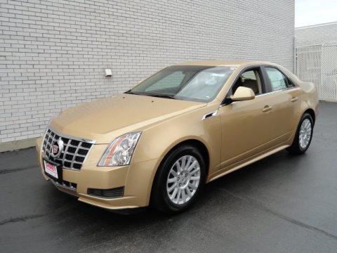 Summer Gold Metallic Cadillac CTS 3.0 Sedan.  Click to enlarge.