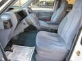  1991 Plymouth Grand Voyager Blue Interior #8