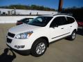 Front 3/4 View of 2011 Chevrolet Traverse LS #8