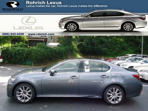 Nebula Gray Pearl Lexus GS 450h Hybrid.  Click to enlarge.