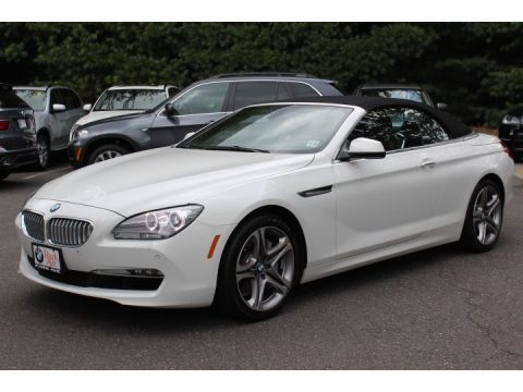Bmw 650i white for sale #3