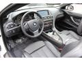  Black Nappa Leather Interior BMW 6 Series #10