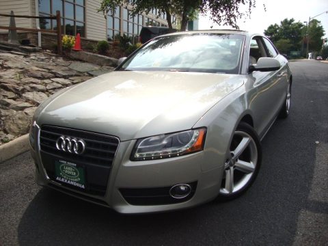 Sahara Silver Metallic Audi A5 2.0T quattro Coupe.  Click to enlarge.