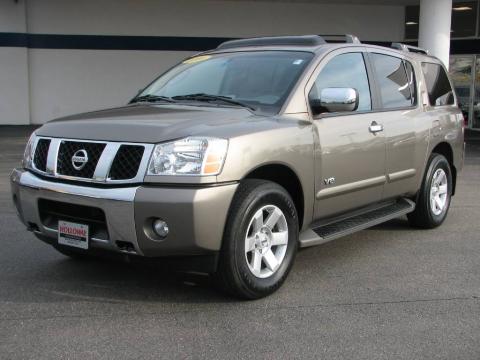 Granite Metallic Nissan Armada LE 4x4.  Click to enlarge.