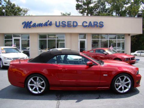 Red Candy Metallic Ford Mustang Saleen S302 Mustang Week Special Edition Convertible.  Click to enlarge.