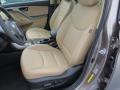 Front Seat of 2013 Hyundai Elantra Limited #23