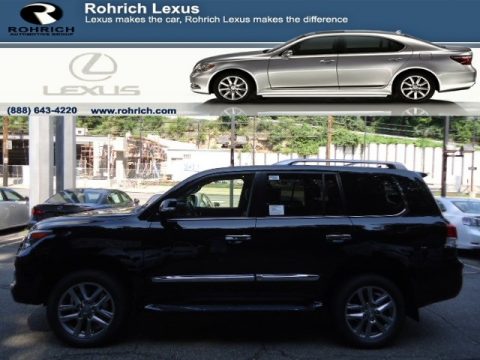 Black Onyx Lexus LX 570. Click to enlarge. Black Onyx Lexus LX 570. Click to enlarge.