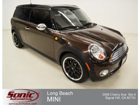 Hot Chocolate Metallic Mini Cooper Clubman.  Click to enlarge.