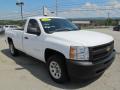 Front 3/4 View of 2011 Chevrolet Silverado 1500 Regular Cab #10