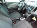  2012 Chevrolet Sonic Jet Black/Dark Titanium Interior #21