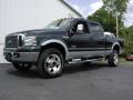 Front 3/4 View of 2006 Ford F350 Super Duty Lariat Crew Cab 4x4 #2