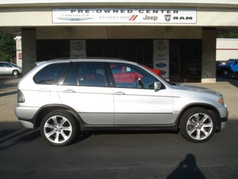 Titanium Silver Metallic BMW X5 4.8is. Click to enlarge. Titanium Silver Metallic BMW X5 4.8is. Click to enlarge.