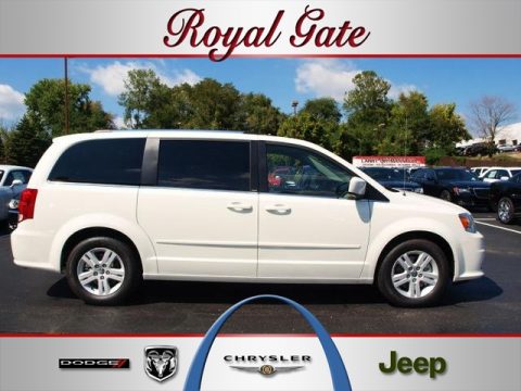 Stone White Dodge Grand Caravan Crew.  Click to enlarge.