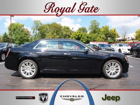 Gloss Black Chrysler 300 C.  Click to enlarge.