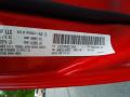 Dodge Color Code PRM Redline 2-Coat Pearl #7 Dodge Color Code PRM Redline 2-Coat Pearl #7