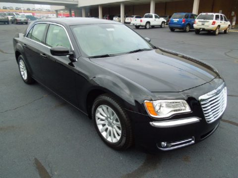 Gloss Black Chrysler 300 .  Click to enlarge.