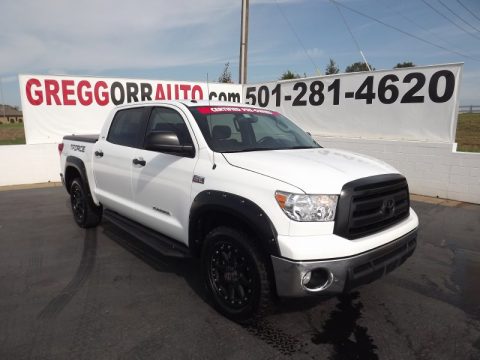 Super White Toyota Tundra T-Force 2.0 Limited Edition CrewMax 4x4.  Click to enlarge.