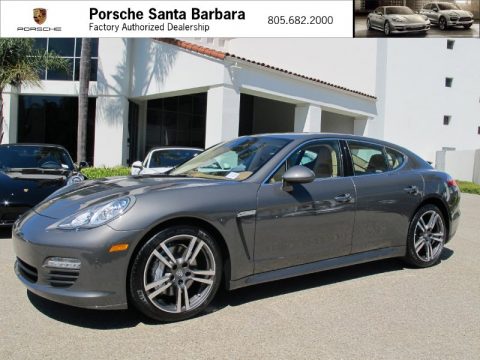 Agate Grey Metallic Porsche Panamera S.  Click to enlarge.