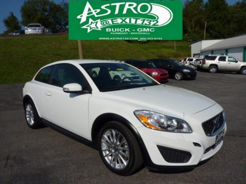 Ice White Volvo C30 T5.  Click to enlarge.