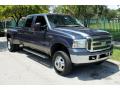 Front 3/4 View of 2005 Ford F350 Super Duty Lariat Crew Cab 4x4 Dually #14