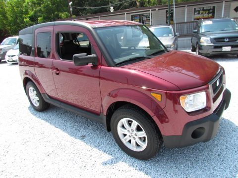 Tango Red Pearl Honda Element EX-P AWD.  Click to enlarge.